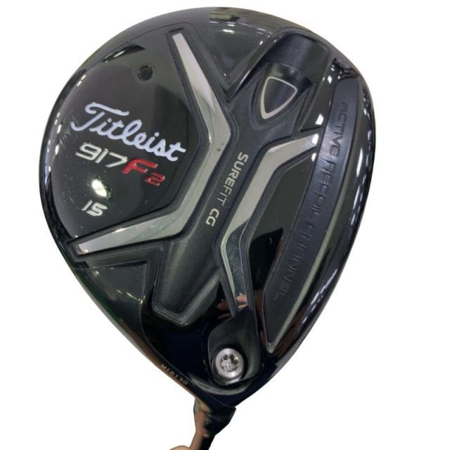 【中古】 タイトリスト 917 F2 15° フェアウェイウッド FW 純正特注シャフト (フレックスS) メンズ 男性用 右利き 右用 Cランク ゴルフクラブ