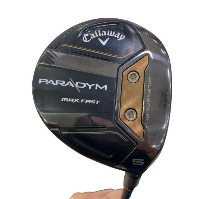 【中古】 キャロウェイ PARADYM MAX FAST 5W フェアウェイウッド FW SPEEDER NX 40 for CW(PARADYM FW) (フレックスSR) メンズ 男性用 右利き 右用 Cランク ゴルフクラブ