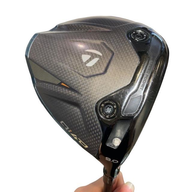 【中古】 テーラーメイド Qi4D 9° ドライバー DR REAX HR50(Qi4D DR) (フレックスS) メンズ 男性用 右利き 右用 Aランク ゴルフクラブ