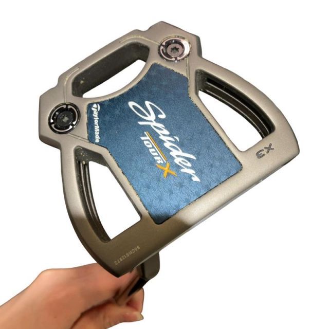 【中古】 テーラーメイド Spider TOUR X X3 34インチ パター PT スチール (フレックスその他) メンズ 男性用 右利き 右用 Aランク ゴルフクラブ