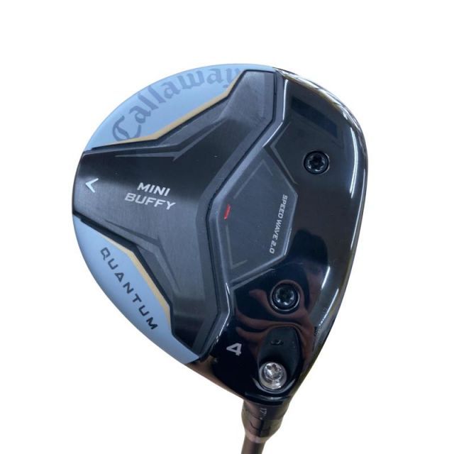 【中古】 キャロウェイ QUANTUM MINI BUFFY 4W フェアウェイウッド FW ATHLEMAX 60(QUANTUM FW) (フレックスS) メンズ 男性用 右利き 右用 Cランク ゴルフクラブ