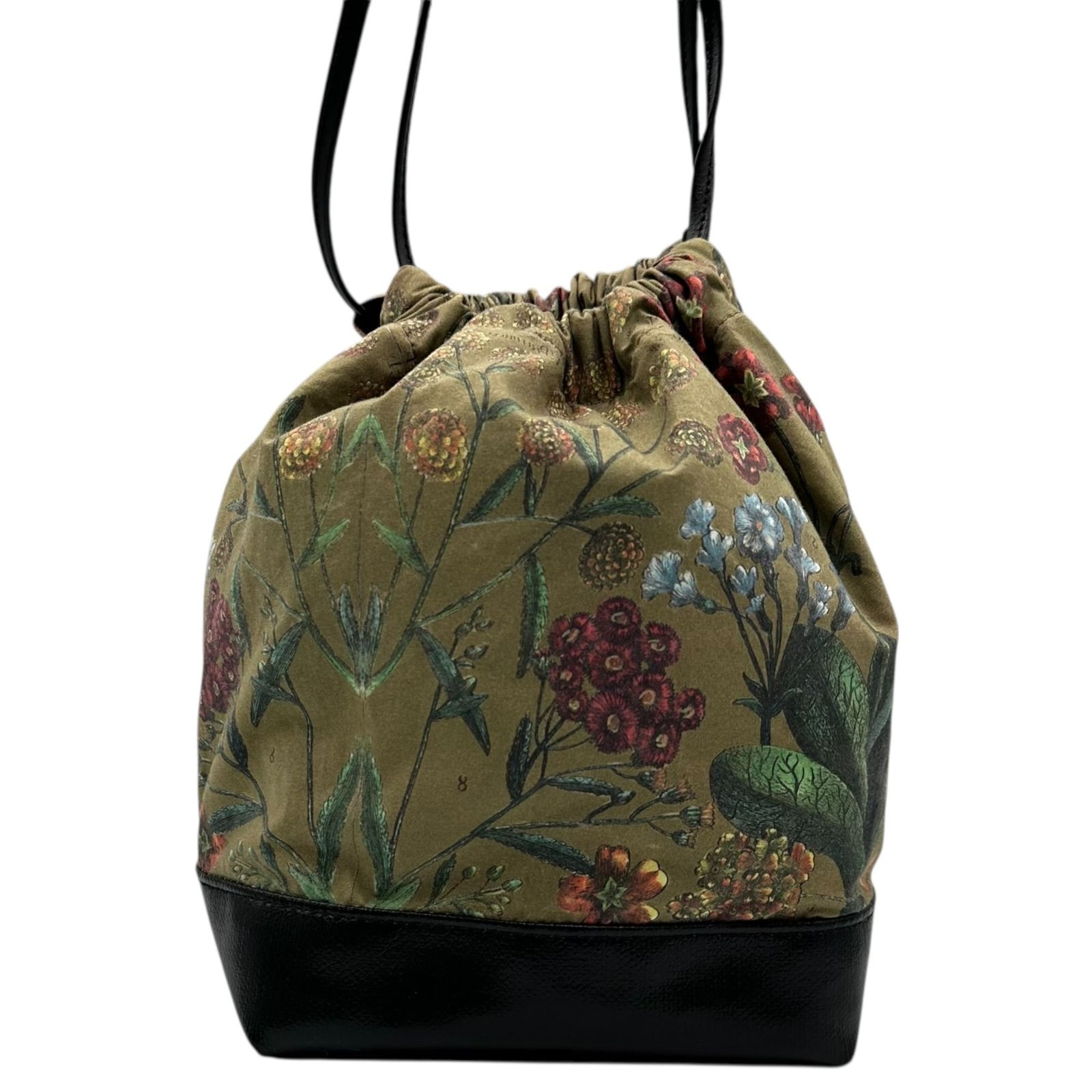 CABaN Palermo print drawstring bag レルモプリント ドローストリング