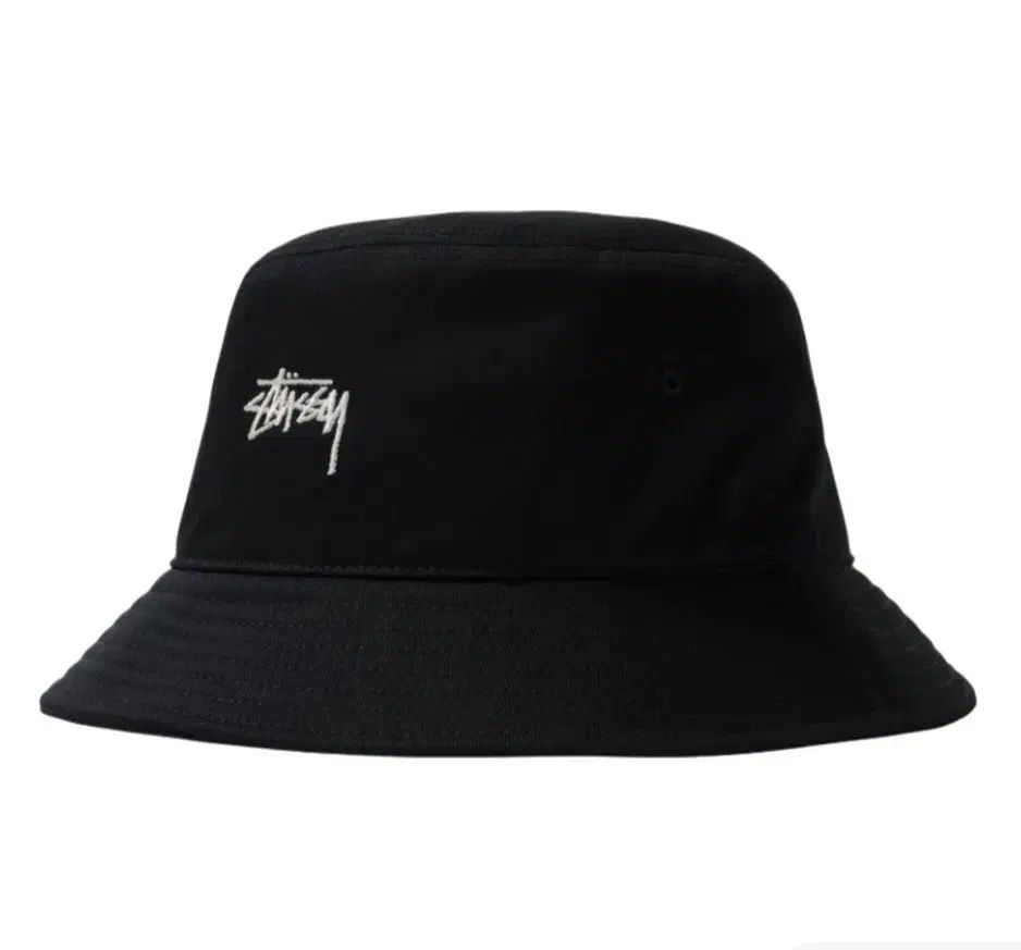 STUSSY バケットハット ブラック