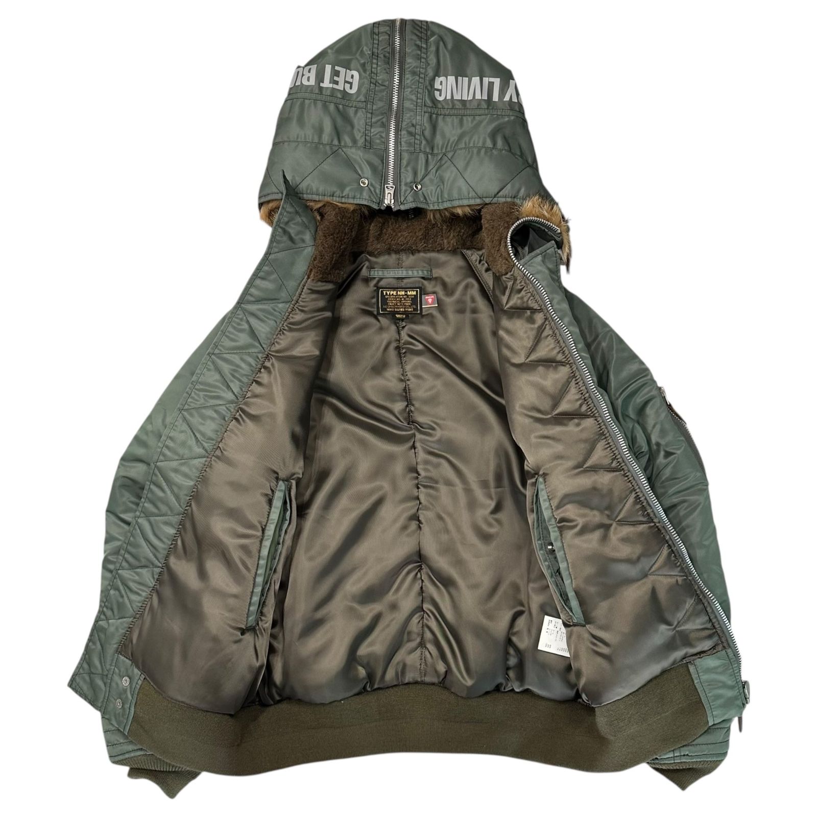 NEIGHBORHOOD L-2D N-JKT フライトジャケット NEIGHBORHOOD(ネイバーフッド) 17AW N-2D / N-JKT フライト ジャケット