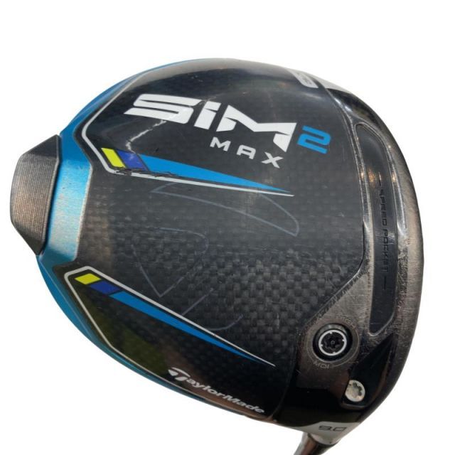 【中古】 テーラーメイド SIM2 MAX 9° ドライバー DR TENSEI BLUE TM50(SIM2 DR) (フレックスS) メンズ 男性用 右利き 右用 Cランク ゴルフクラブ
