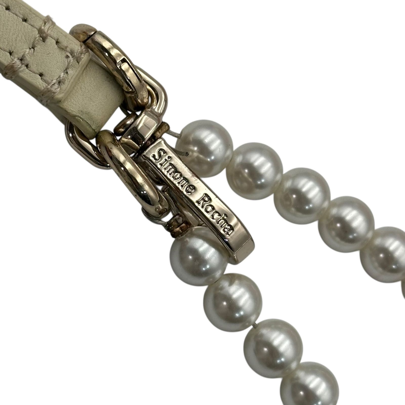 Simone Rocha(シモーンロシャ) MICRO EGG BAG W/ PEARL CROSSBODY