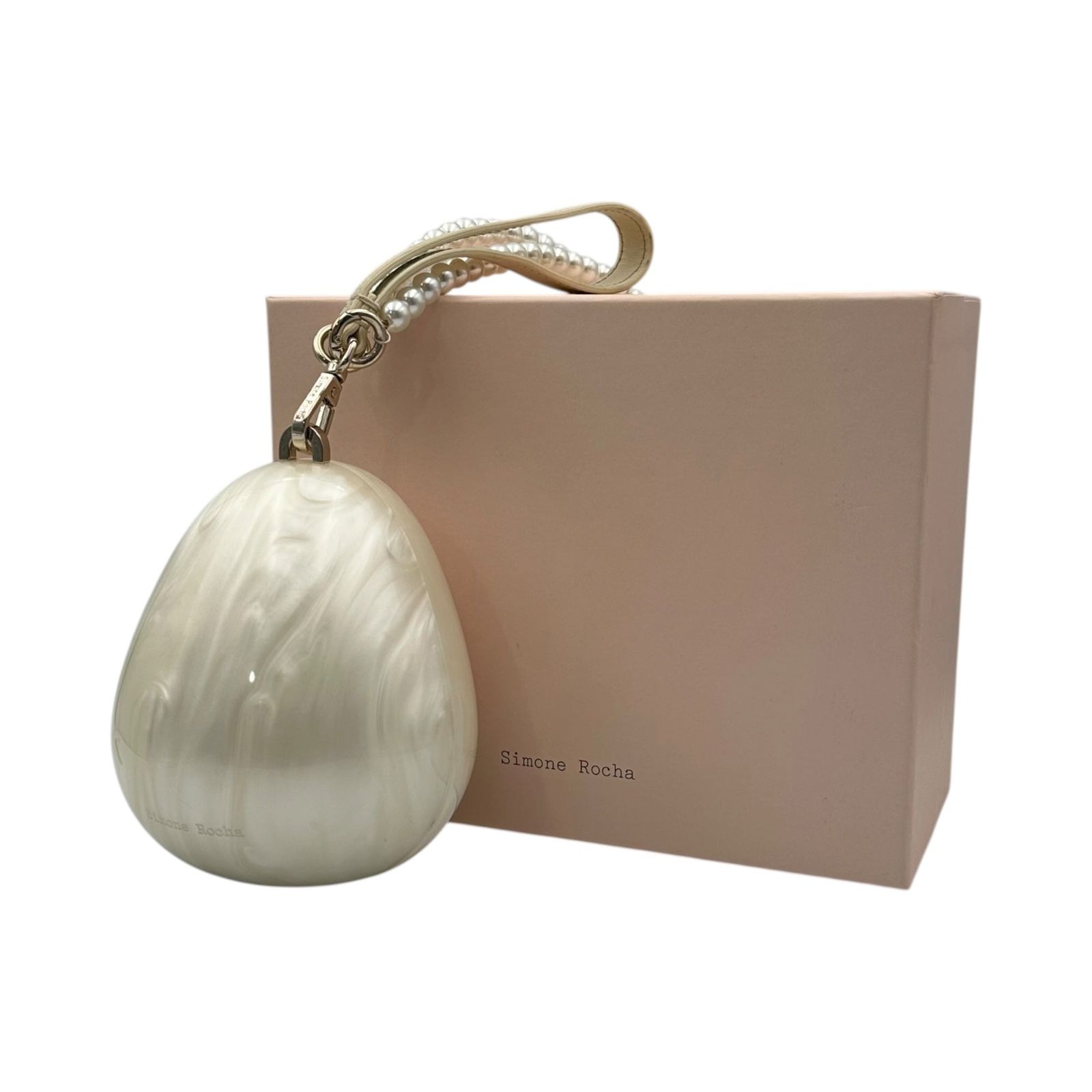Simone Rocha(シモーンロシャ) MICRO EGG BAG W/ PEARL CROSSBODY