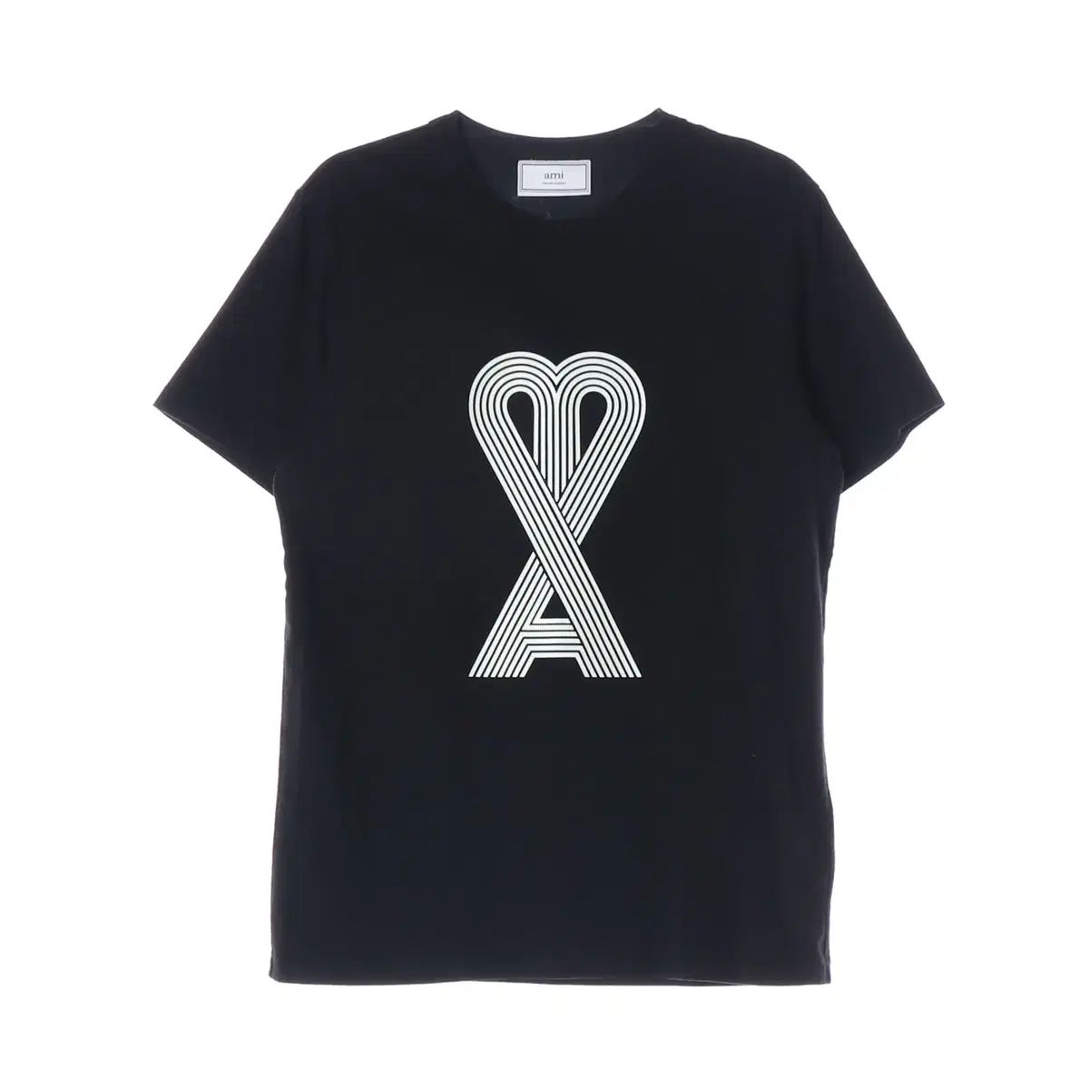 アミ ami プレッツェル ロゴ プリント クルーネック 半袖 Tシャツ