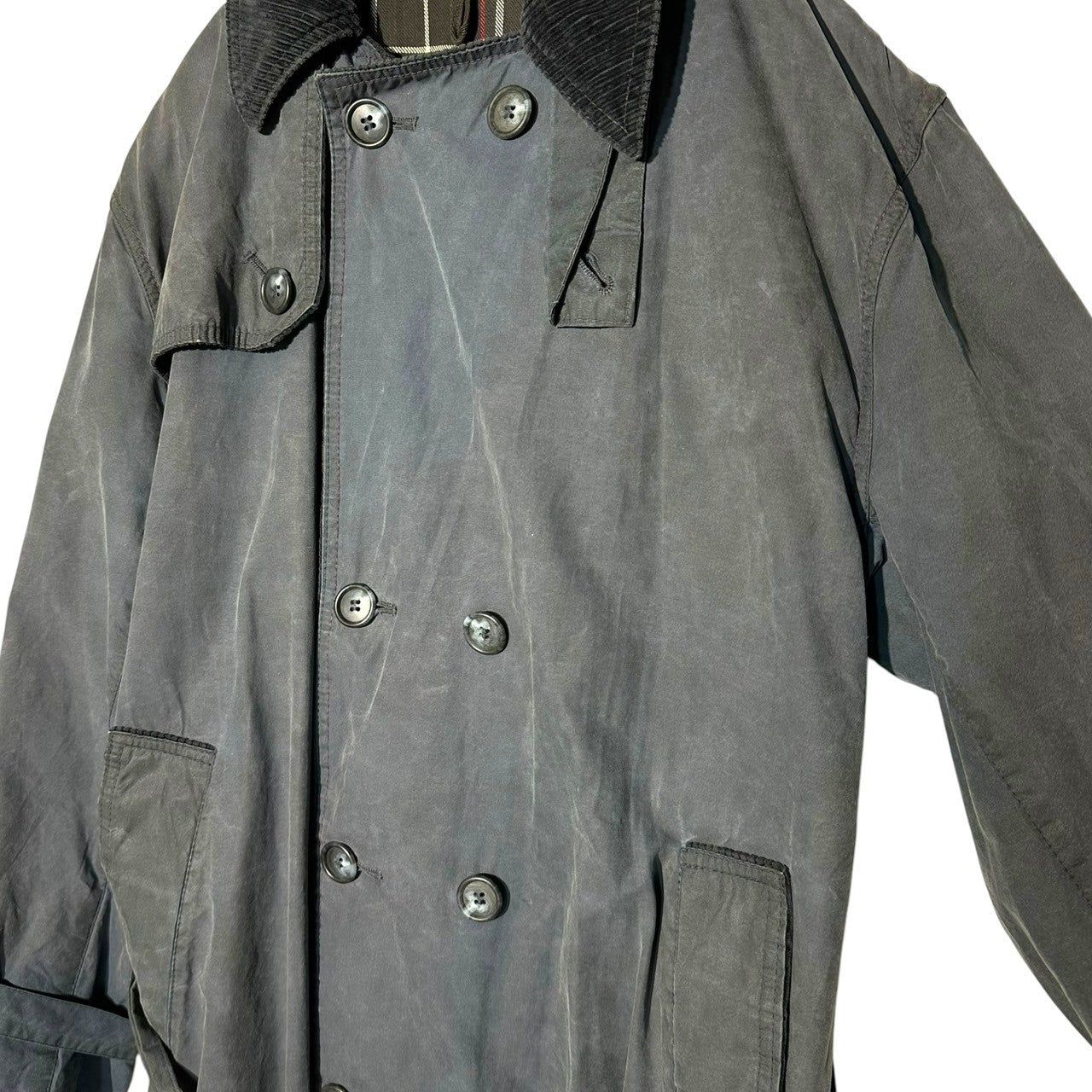 90s Barbour バブアー trench coat オイルドトレンチコート Barbour(バブアー) 90's Vintage Oiled TRENCH COAT ヴィンテージ