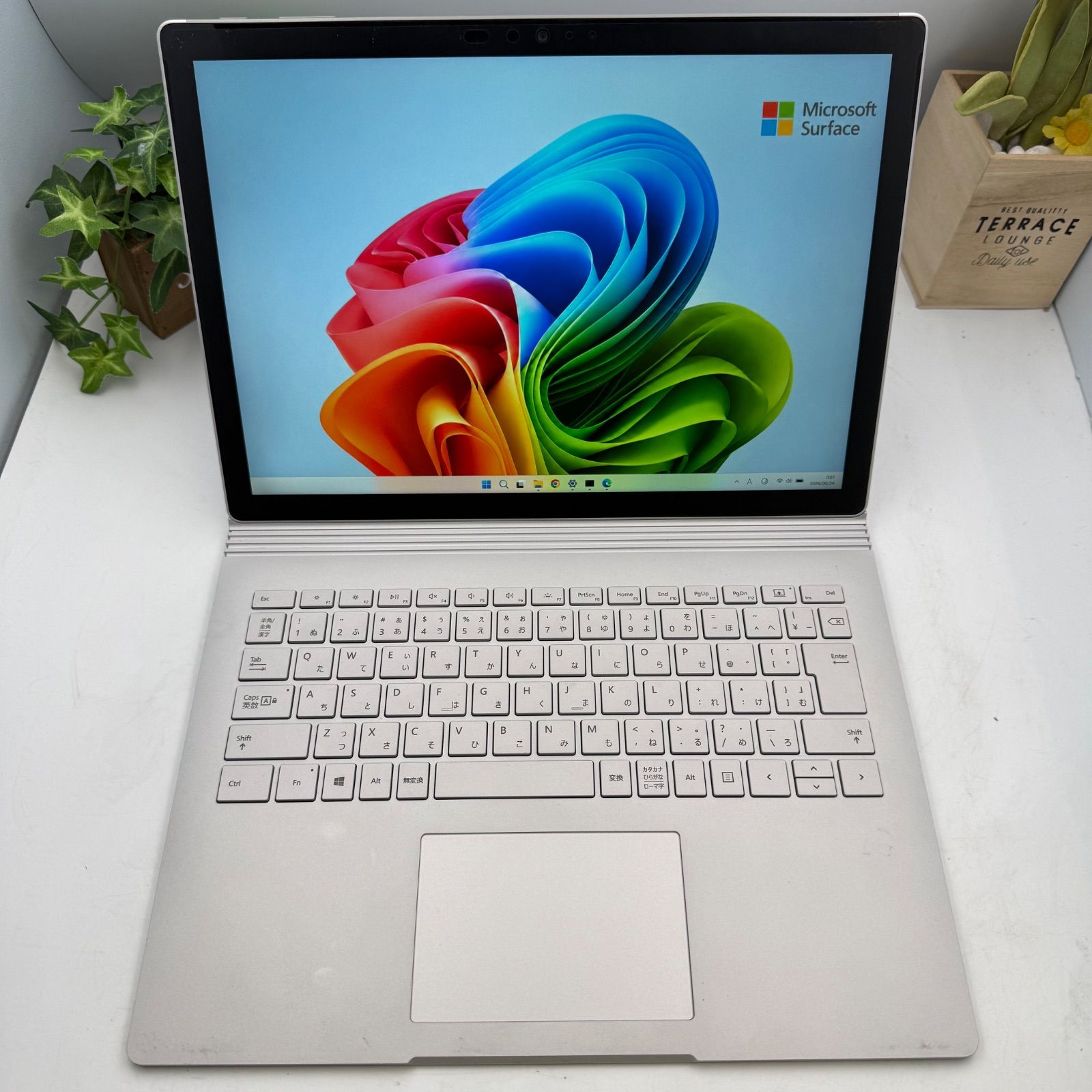 【2-in-1タイプ・バッテリー良好】 Surface Book 2 Core i5-7300U 8GB 256GB 13.5