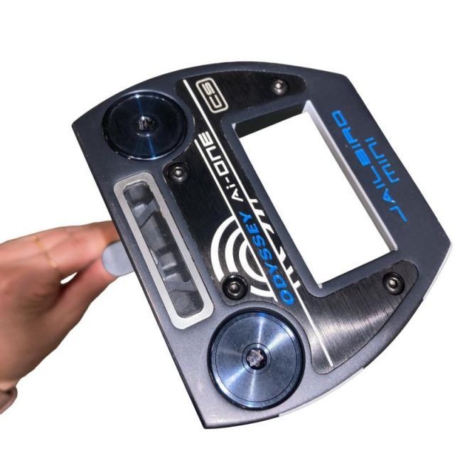 【中古】 オデッセイ Ai-ONE JAILBIRD NANO CS 33インチ パター PT STROKE LAB 90 スチール (フレックスその他) メンズ 男性用 右利き 右用 Cランク ゴルフクラブ
