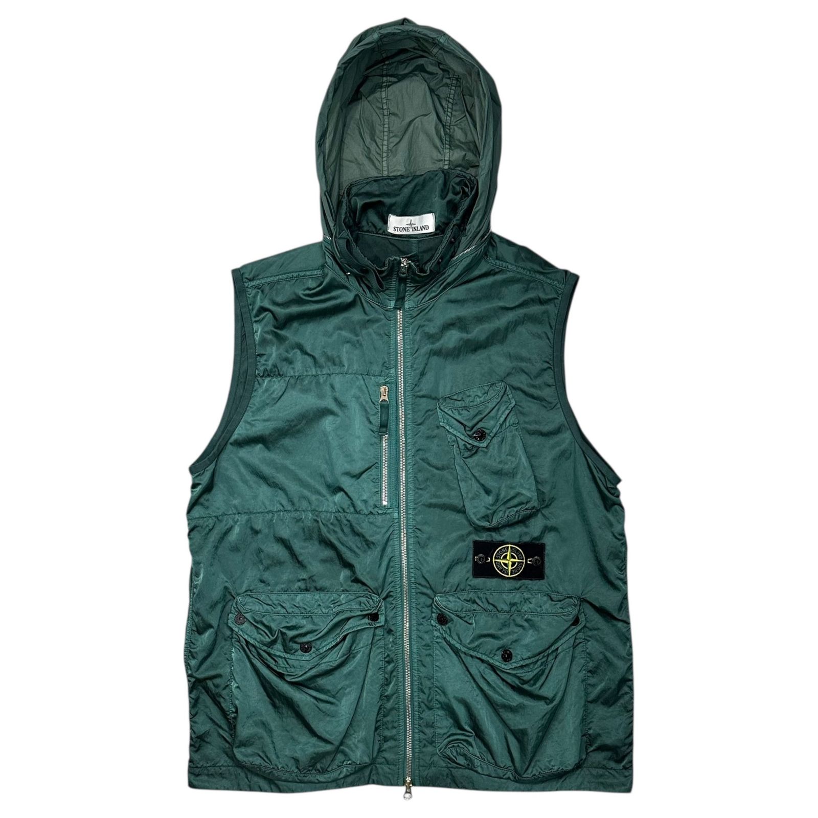 STONE ISLAND(ストーンアイランド) 21SS NYLON RASO-TC VEST ナイロン