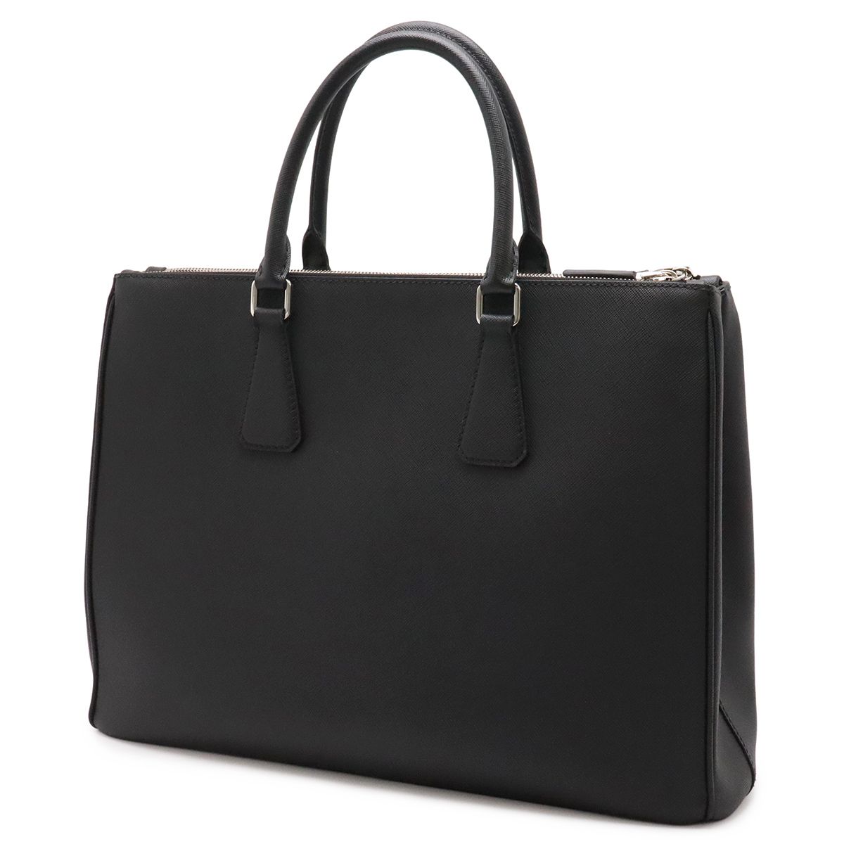 PRADA プラダ トライアングルロゴ サフィアーノ ビジネスバッグ