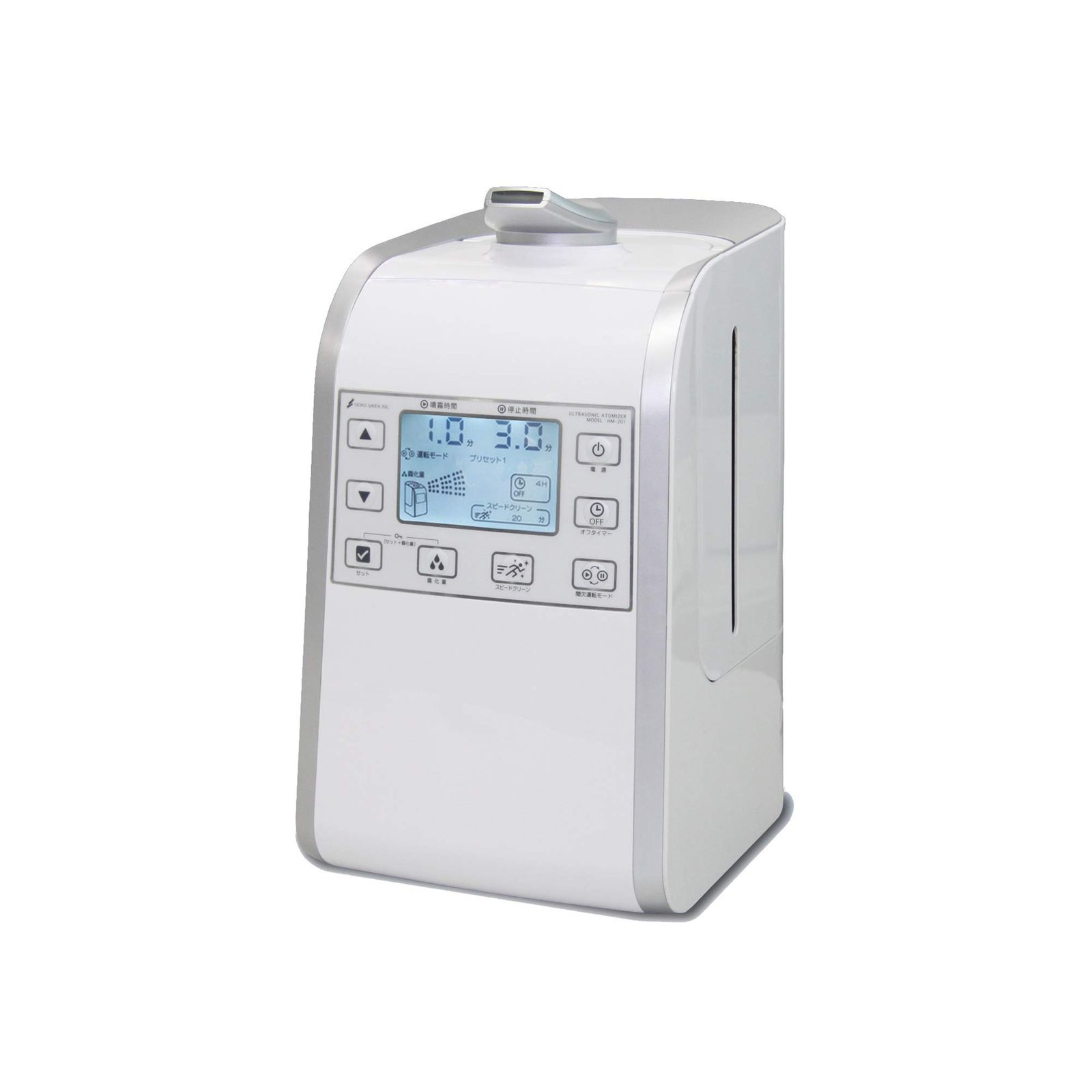 SEIKO GIKEN 超音波噴霧器 5L タンク ミスト HM‐201 [超音波噴霧器]