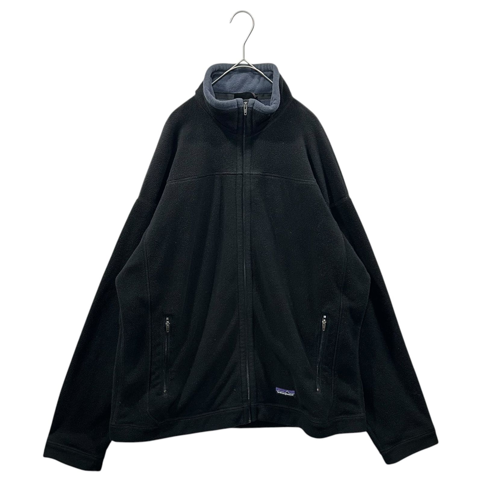 Patagonia(パタゴニア) 2005's M's Synchilla Windproof Jacket メンズ シンチラ ウインドプルーフ ジャケット 25331 F5 L ブラック×グレー 2005年製 フリース ヴィンテージ