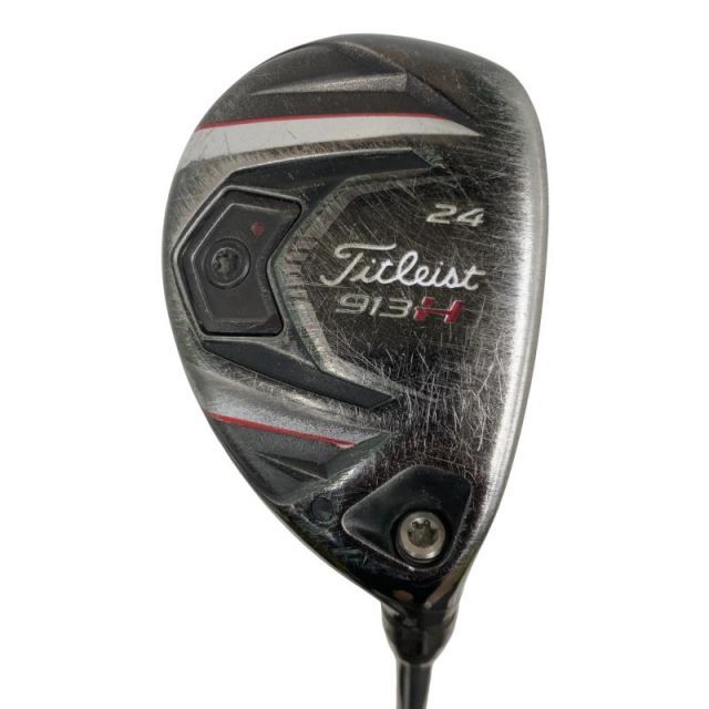 【中古】 タイトリスト 913 H 24° ユーティリティ UT Dynamic Gold (フレックスS) メンズ 男性用 右利き 右用 Dランク ゴルフクラブ