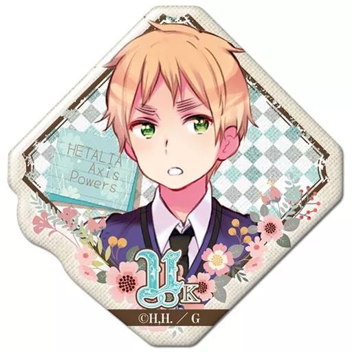 【中古】バッジ・ピンズ(キャラクター) イギリス 「ヘタリア Axis Powers ぷくっとバッジコレクションBOX Vol.2」