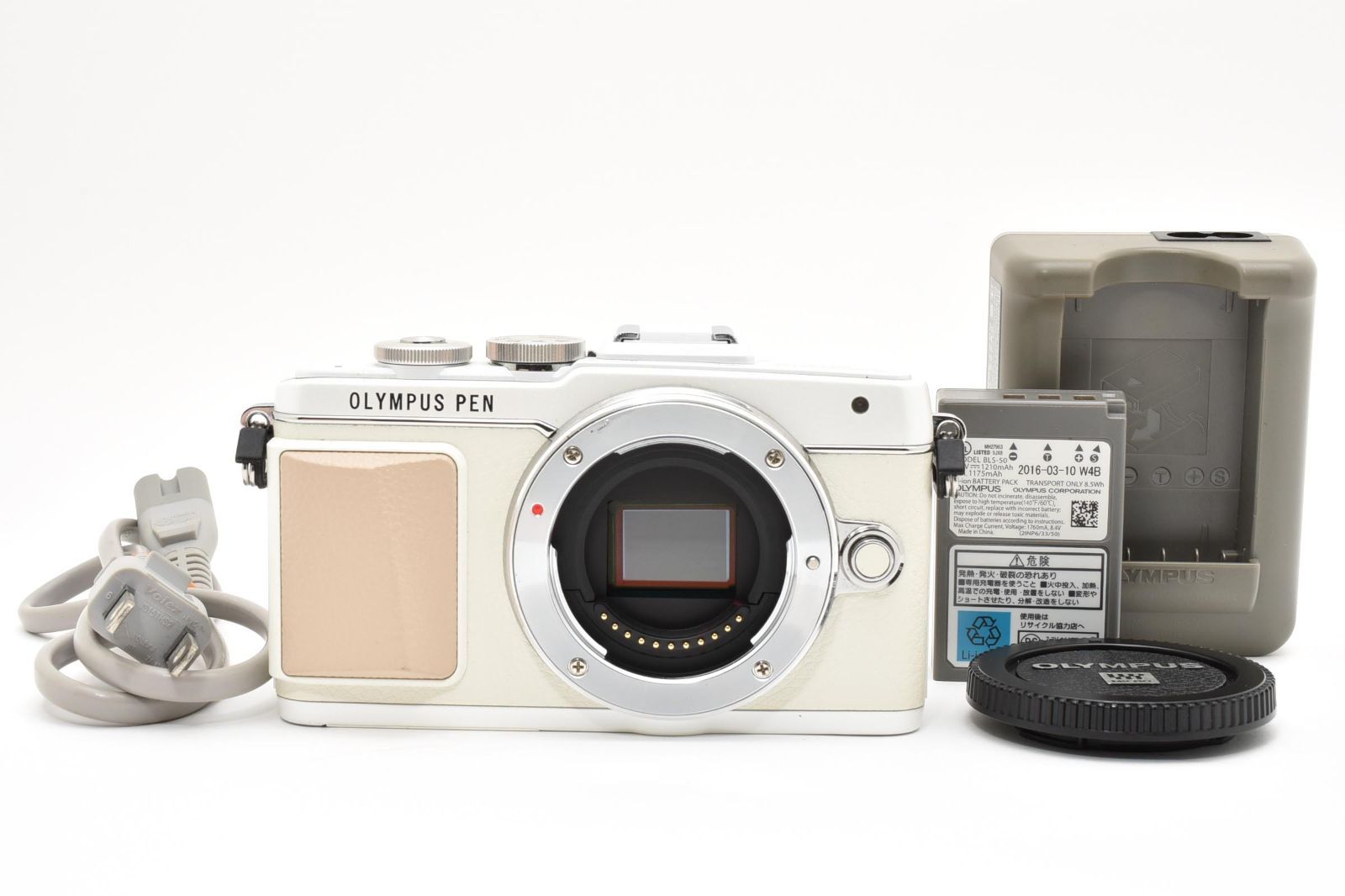 ★良品★ 《シャッター数 1250回》OLYMPUS オリンパス PEN Lite E-PL7 ボディ #K352-5