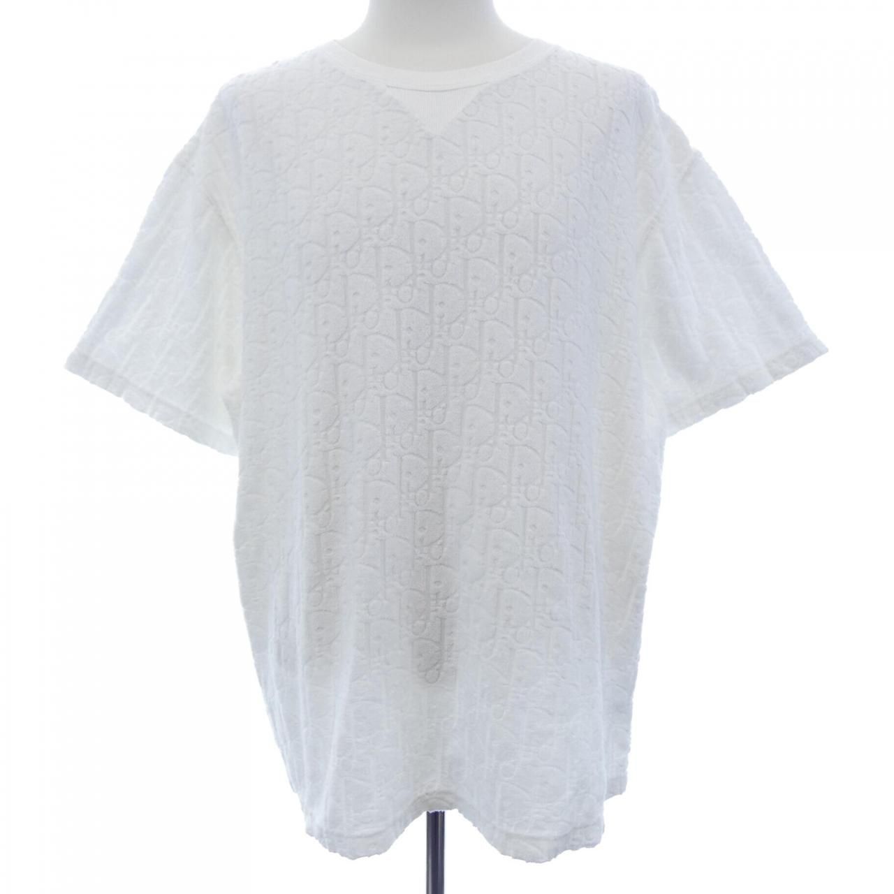 ディオール DIOR ディオールオブリークテリーコットンジャガード　OBLIQUE 113J692A0614 Tシャツ