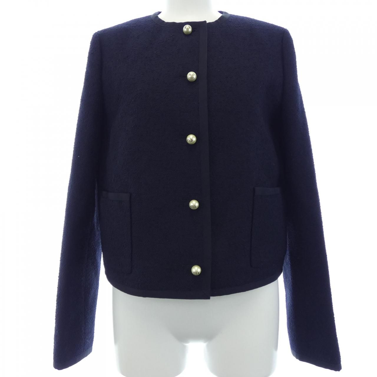 クリスチャンディオール CHRISTIAN DIOR 421V58A1761 ノーカラージャケット