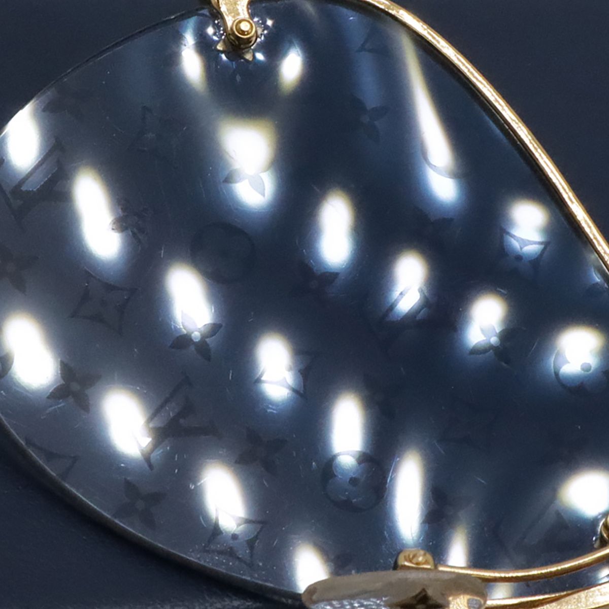 LOUIS VUITTON ルイ ヴィトン サングラス グリース マスク ロゴ ティア