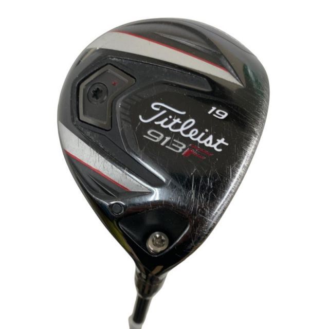 【中古】 タイトリスト 913 F 19° フェアウェイウッド FW Titleist ROMBAX 55 (フレックスS) メンズ 男性用 右利き 右用 Dランク ゴルフクラブ