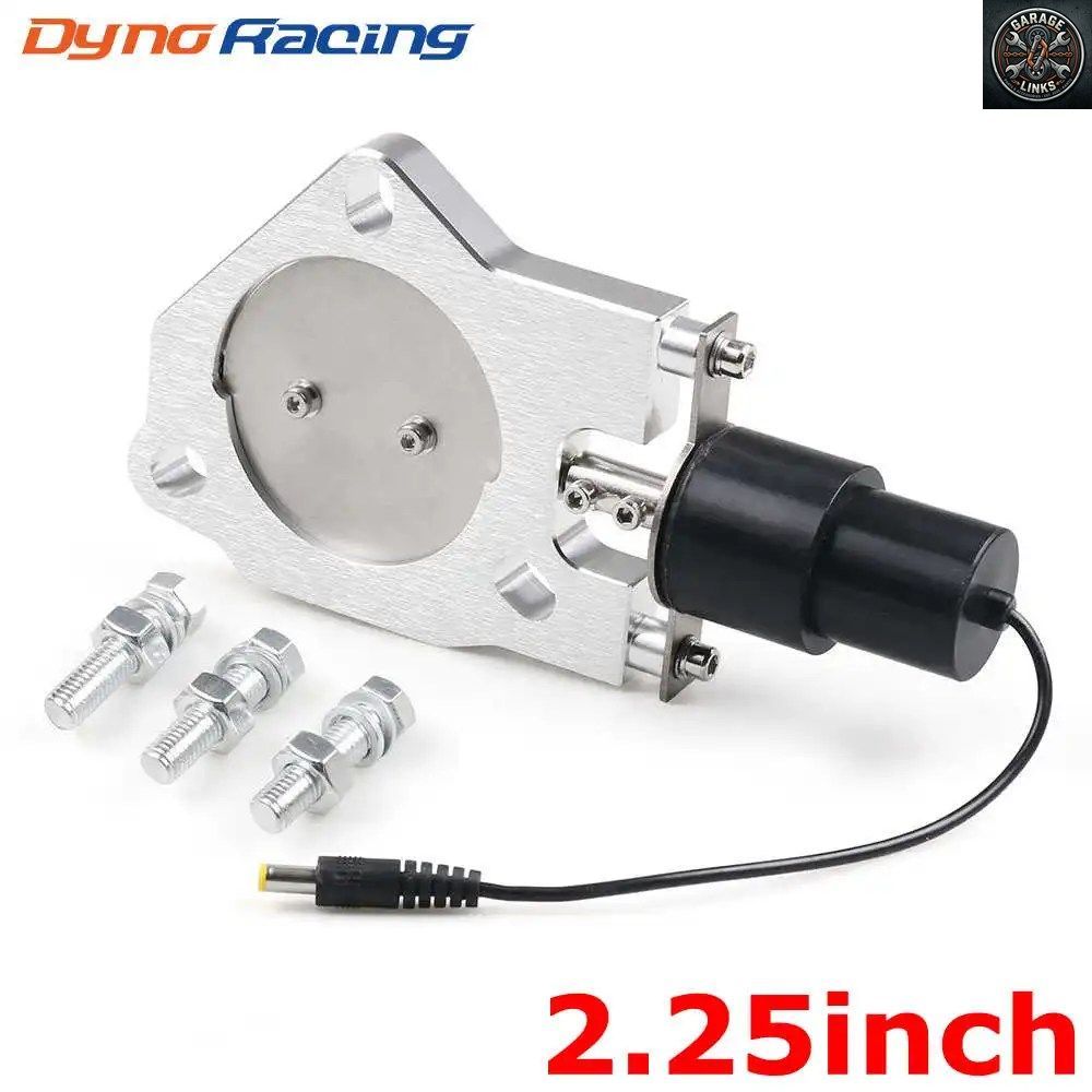 2.25インチ Yパイプ 電動排気キャットバックカットアウトキット リモコンキット カーマフラ??ーアクセサリー / 排気制御バルブ