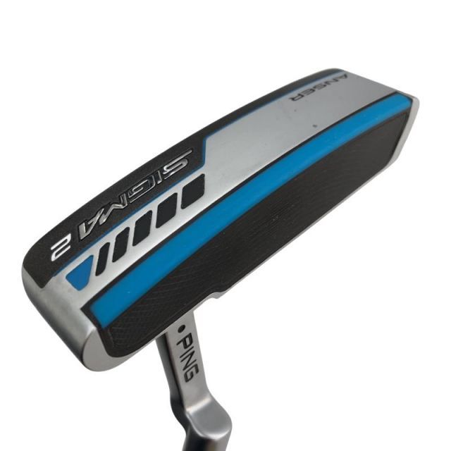 【中古】 ピン SIGMA 2 ANSER プラチナム 34インチ(PP58) パター PT スチール (フレックスその他) メンズ 男性用 右利き 右用 Cランク ゴルフクラブ