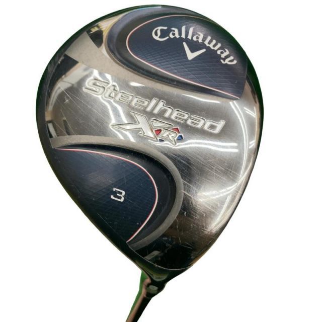 【中古】 キャロウェイ STEELHEAD XR 3W フェアウェイウッド FW Speeder EVOLUTION for XR (フレックスS) メンズ 男性用 右利き 右用 Cランク ゴルフクラブ