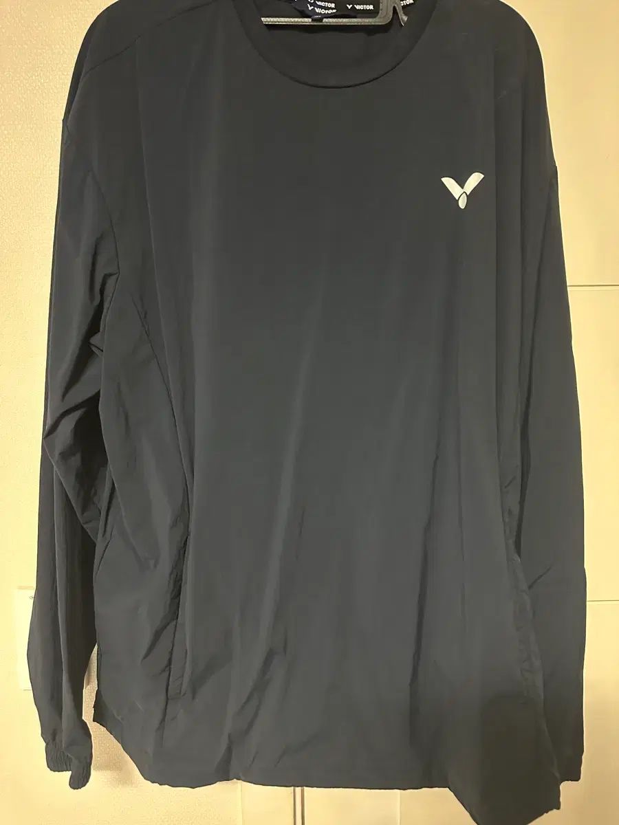 VICTOR(ビクター) 長袖 ウィンドブレーカー スウェット ネイビー XL(105)