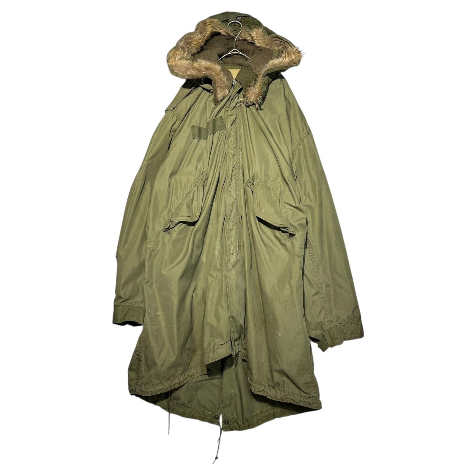 US ARMY(アメリカ軍) 50's Vintage Fishtail Mod Coat Field Parka 50年代 ヴィンテージ フィッシュ テール モッズ コート フィールド パーカー 55-P-4982-10