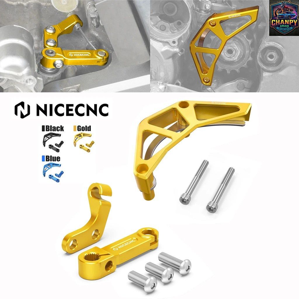 DRZ 400SM DRZ400SM DRZ400S DRZ 400S 2000-2024 クラッチアームレバーブラケット フロントチェーンプロテクター スプロケットガード