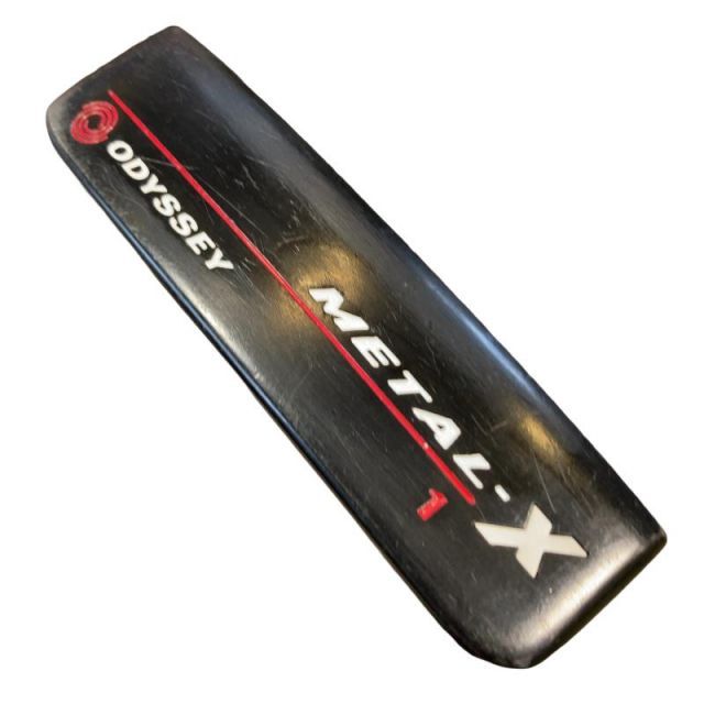 【中古】 オデッセイ METAL-X #1 34インチ パター PT スチール (フレックスその他) メンズ 男性用 右利き 右用 Cランク ゴルフクラブ