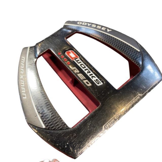 【中古】 オデッセイ O WORKS RED MARXMAN 34インチ パター PT スチール (フレックスその他) メンズ 男性用 右利き 右用 Dランク ゴルフクラブ