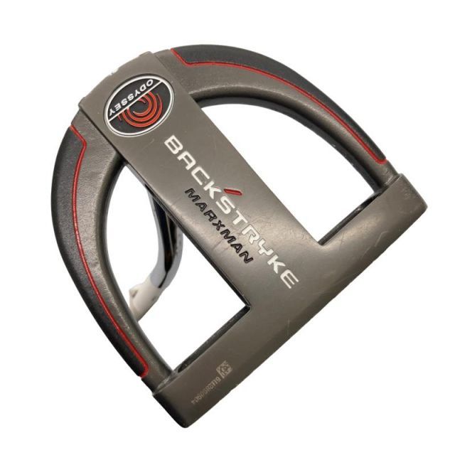 【中古】 オデッセイ BACK STRYKE MARXMAN 34インチ パター PT スチール (フレックスその他) メンズ 男性用 右利き 右用 Cランク ゴルフクラブ