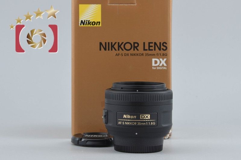【中古】Nikon ニコン AF-S DX NIKKOR 35mm f/1.8 G 元箱付き