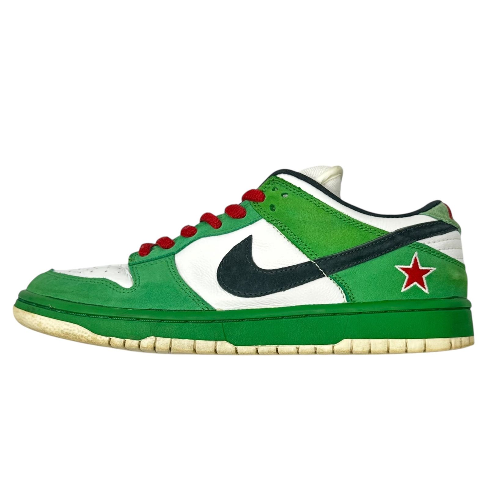 NIKE (Nike) SB Dunk Low “Heineken” SB Dunk Heineken 304292-302 27.5 cm green x white sneakers with box