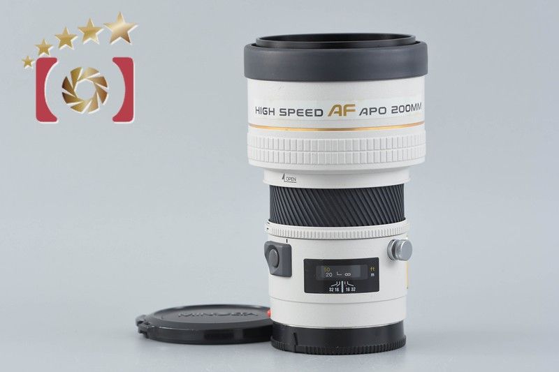 【中古】MINOLTA ミノルタ HIGH SPEED AF APO TELE 200mm f/2.8 G