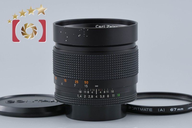 【中古】CONTAX コンタックス Carl Zeiss Planar 85mm f/1.4 T* MMG