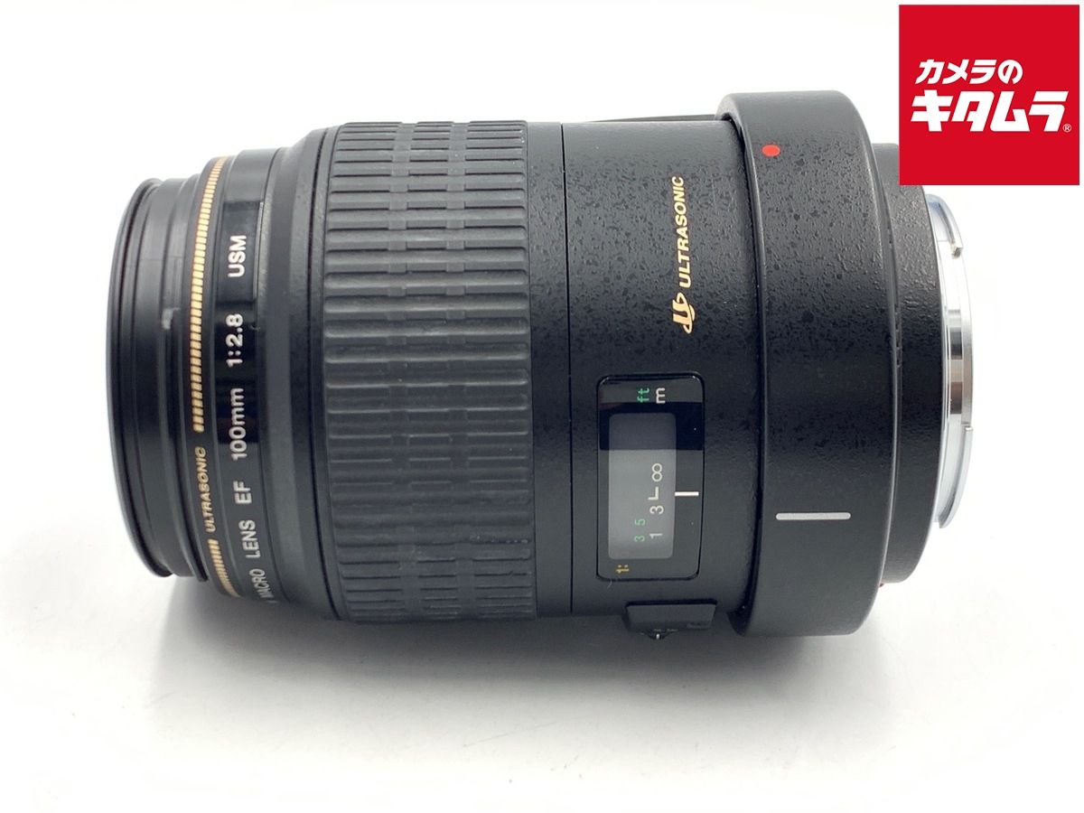【中古】 【並品】 キヤノン EF100mm F2.8 マクロ USM