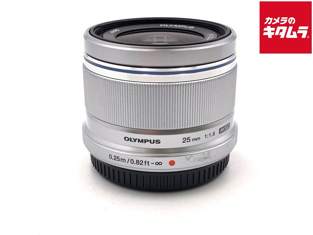【中古】 【良品】 オリンパス M.ZUIKO DIGITAL 25mm F1.8 シルバー