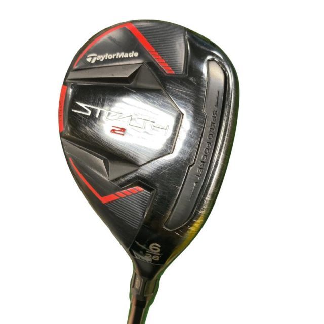 【中古】 テーラーメイド STEALTH2 U6 ユーティリティ UT TENSEI RED TM60(STEALTH UT) (フレックスS) メンズ 男性用 右利き 右用 Cランク ゴルフクラブ