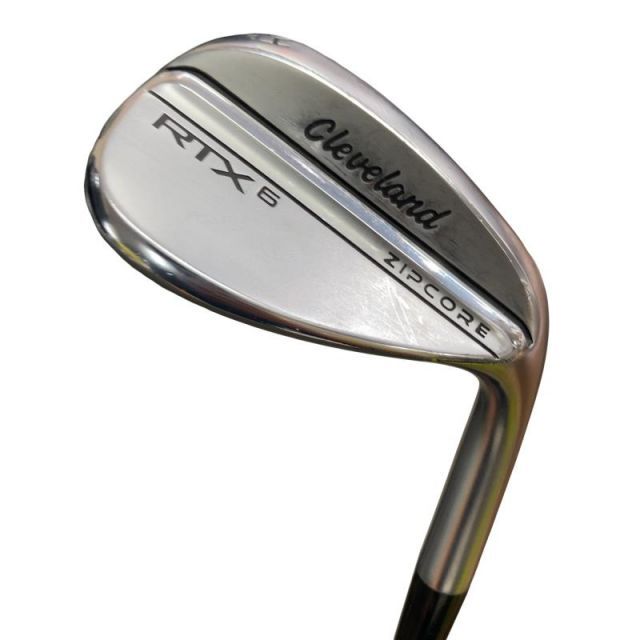 【中古】 クリーブランド Cleveland RTX-6 ZIPCORE ツアーサテン 54°/10° MID ウェッジ WG Dynamic Gold (フレックスS) メンズ 男性用 右利き 右用 Cランク ゴルフクラブ