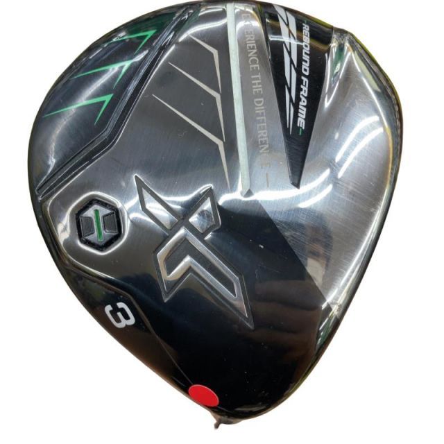 【中古】 ダンロップ XXIO(2022) eks 3W フェアウェイウッド FW Miyazaki AX-2(FW) (フレックスS) メンズ 男性用 右利き 右用 Cランク ゴルフクラブ