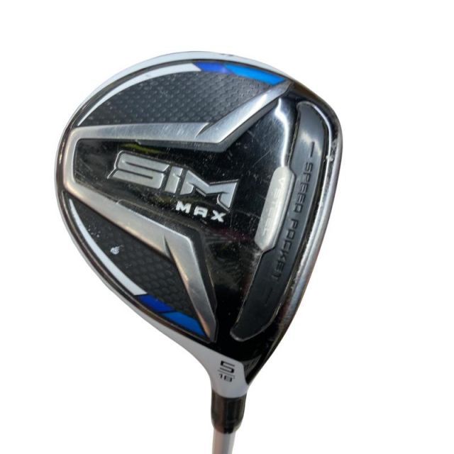 【中古】 テーラーメイド SIM MAX 5W レディース フェアウェイウッド FW TENSEI BLUE TM40(FW) (フレックスL) レディース 女性用 右利き 右用 Cランク ゴルフクラブ