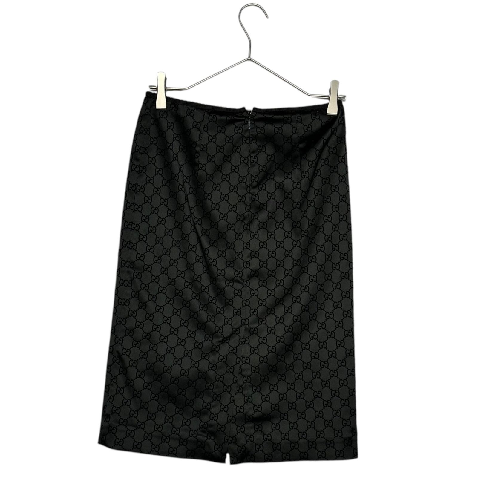 GUCCI(グッチ) 24SS GG printed duchess silk skirt GG プリント