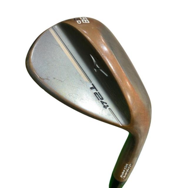 【中古】 ミズノ Mizuno T24(デニムカッパー) 58°/12° D ウェッジ WG 純正特注シャフト (フレックスその他) メンズ 男性用 右利き 右用 Cランク ゴルフクラブ