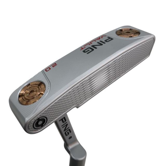 【中古】 ピン VAULT 2.0 DALE ANSER プラチナム(350g) 34インチ(PP58グリップ) パター PT スチール (フレックスその他) メンズ 男性用 右利き 右用 Bランク ゴルフクラブ