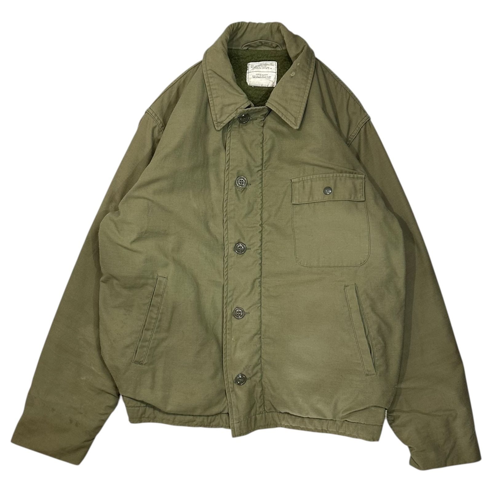 MFG(エムエフジー) 80's US NAVY A-2 Cold Weather Permeable Jacket