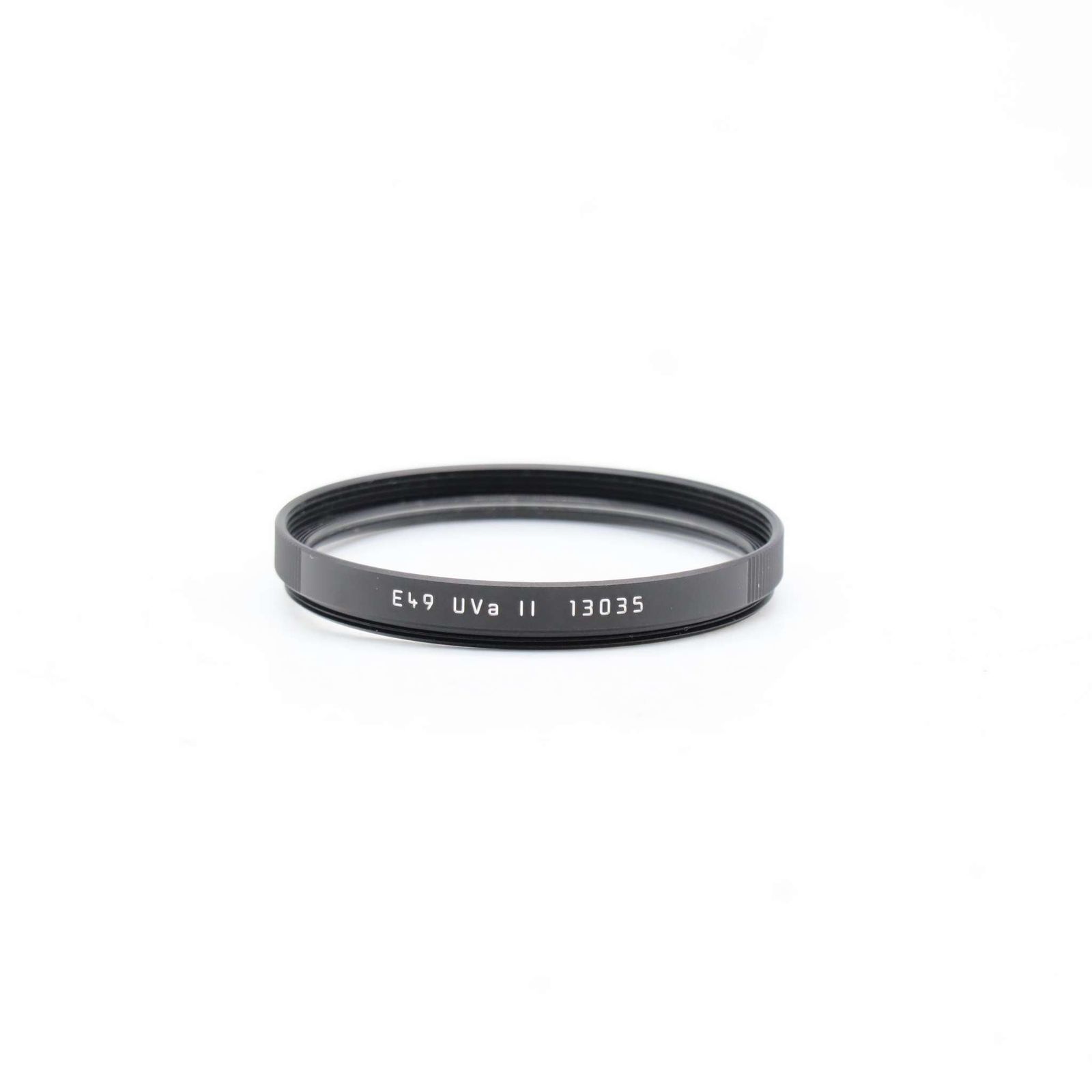 超美品★ Leica (ライカ) UVAフィルター E49 II ブラック #1274